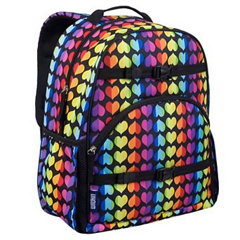 Rainbow Hearts ECO rPET Next Gen Backpack - 17 Inch / 18L