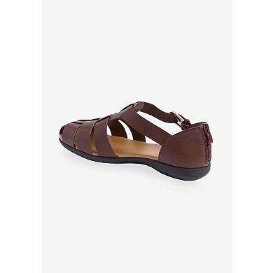 Comfortview Women's The Cooper Fisherman Flat