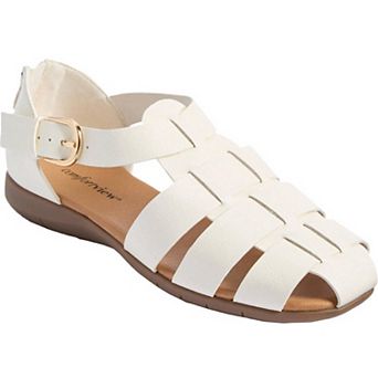 Comfortview Women's The Cooper Fisherman Flat