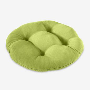 BrylaneHome Bh Outdoor Performance Tufted Round Chair Cushion