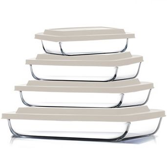 Eatex Baking 4 pc Lasagne Pans Set With Lid