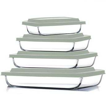Eatex Baking 4 pc Lasagne Pans Set With Lid
