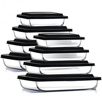 Eatex Baking 8 pc Lasagne Pans Set With Lid