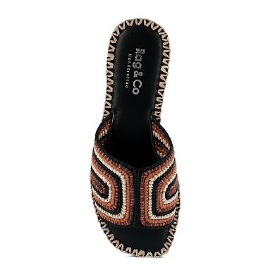 Rag & Co Kente Women's Sandals