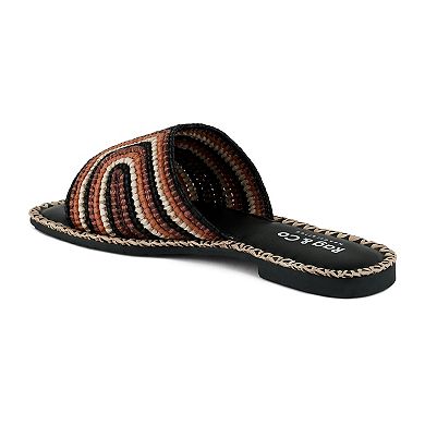 Rag & Co Kente Women's Sandals