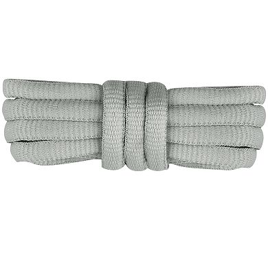 2 Pair Oval Shoes Lace 7 Colors Half Round Athletic Shoelaces Sneaker 0.2" Width 120cm/47.24"