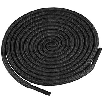 2 Pair Round Solid Woven Shoe Laces Sneakers Boots Running Shoes Shoelaces 140cm/55.12"