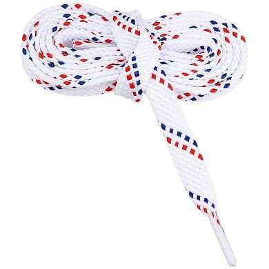 2 Pairs Shoe Laces Flat Shoelaces Double Color Twill Shoe Strings for Casual Sneakers, 55.12" Length