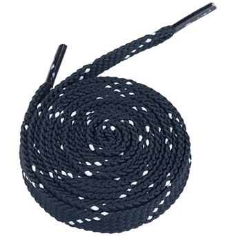 2 Pairs Shoe Laces Flat Shoelaces Double Color Twill Shoe Strings for Casual Sneakers, 55.12" Length