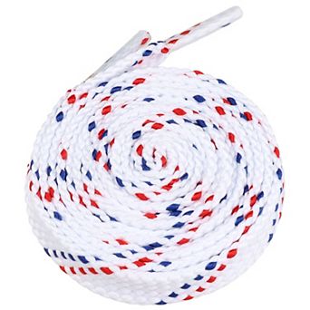 2 Pairs Shoe Laces Flat Shoelaces Double Color Twill Shoe Strings for Casual Sneakers, 55.12" Length