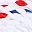 White Red Royal Blue