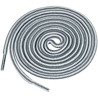 1 Pair Round Dual Colored Striped Shoe Laces Durable Outdoor Boots Hiking Shoe Strings,27.56" Length