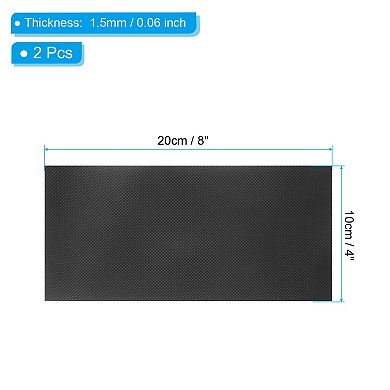 Non Slip Furniture Pads, 2 Pack 8 x 4 Inch Cuttable Self Adhesive Floor Protector