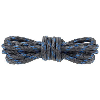 1 Pair Round Boot Laces for Work Boots Durable Outdoor Shoelaces Hiking Shoe Laces, 47.24" Length