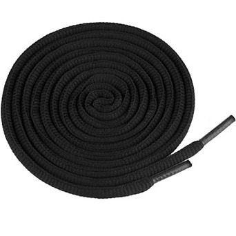 2 Pair Oval Shoes Lace 7 Colors Half Round Athletic Shoelaces Sneaker 0.2" Width 140cm/55.12"