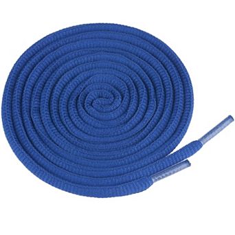 2 Pair Oval Shoes Lace 7 Colors Half Round Athletic Shoelaces Sneaker 0.2" Width 140cm/55.12"