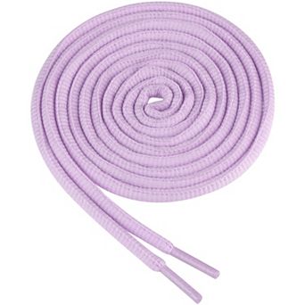 2 Pair Oval Shoes Lace 7 Colors Half Round Athletic Shoelaces Sneaker 0.2" Width 140cm/55.12"