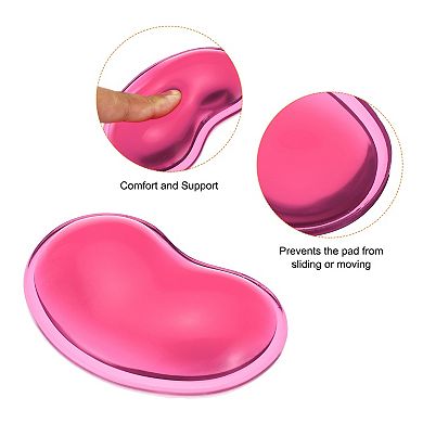 Gel Mouse Wrist Rest, Mouse Wrist Support Ergonomic Mouse Pad Cushion Comfortable Memory Foam