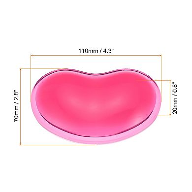Gel Mouse Wrist Rest, Mouse Wrist Support Ergonomic Mouse Pad Cushion Comfortable Memory Foam