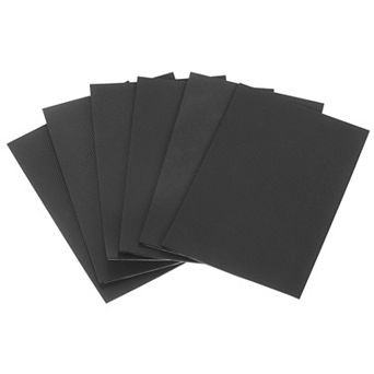 Non Slip Furniture Pads, 6 pc 6 x 4 Inch Cuttable Self Adhesive Floor Protector