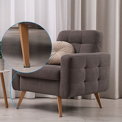 Non Slip Furniture Pads, 6 Pcs 6 x 4 Inch Cuttable Self Adhesive Floor Protector