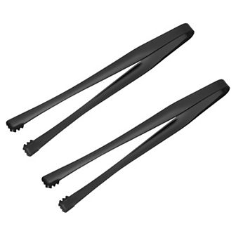 Serving Tongs, 2 pc 6Inch - Stainless Steel Ice Tongs, Tiny Tongs for Appetizers, Sugar, Dessert