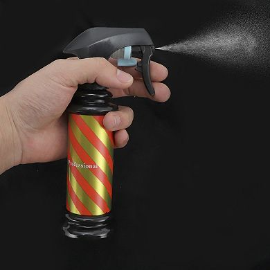 Hair Spray Bottles Electroplating Retro Spray Bottles for Hair 170ml Black