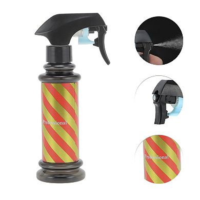 Hair Spray Bottles Electroplating Retro Spray Bottles for Hair 170ml Black