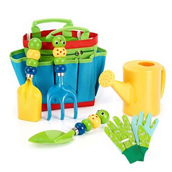 6 pc Caterpillar Kids Gardening Tools Set