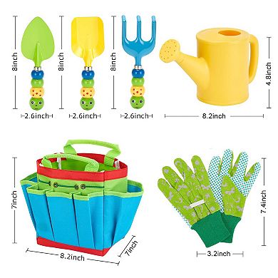 6 PCS Caterpillar Kids Gardening Tools Set