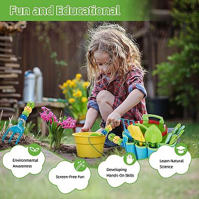 6 PCS Caterpillar Kids Gardening Tools Set