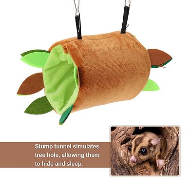 Hamster Hammock, Cage Accessories Toys, Rat Hammock, Small Animals Hanging Bed 5 Pcs