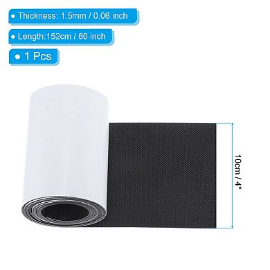 Non Slip Furniture Pads, 60x4 Inch Cuttable Self Adhesive Floor Protector Silicone Anti-Scratch 1 Pc
