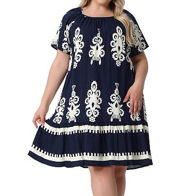 sun dresses for plus size women womens summer maxi Elegant Maxi Dress Made in the USA Besida African Print Plus Size