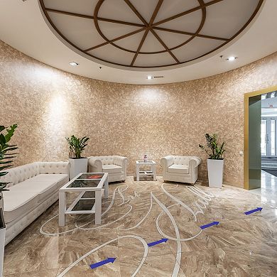 30Pcs Arrow Sticker Removable Self Adhesive Waterproof Large Arrow Sign Floor Decal Wall Marking