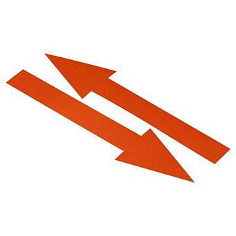 30 pc Arrow Sticker Removable Self Adhesive Waterproof Large Arrow Sign Floor Decal Wall Marking
