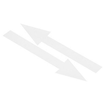 15 pc Arrow Sticker Removable Self Adhesive Waterproof Large Arrow Sign Floor Decal Wall Marking