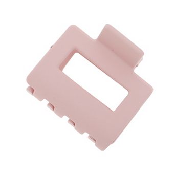 Small Rectangle Frosted Hair Clips for Home 1 pc