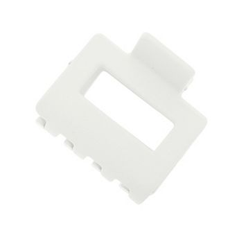 Small Rectangle Frosted Hair Clips for Home 1 pc