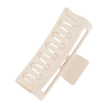 Fashion Rectangle Frosted Hair Clips for Home 1 Pc