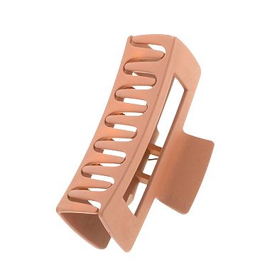 Rectangle Frosted Hair Clips for Home 1 Pc