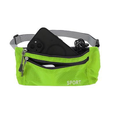 Breathable Running Belt Diamond Fanny Pack for Sports 1 Pc