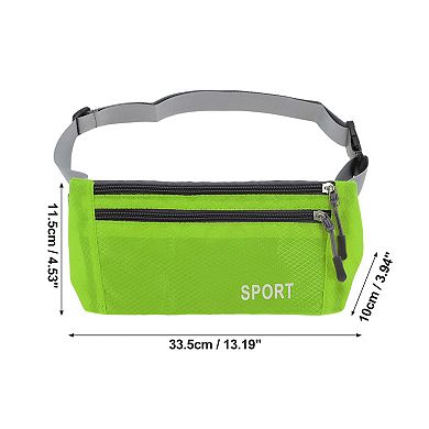 Breathable Running Belt Diamond Fanny Pack for Sports 1 Pc
