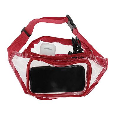 Durable Running Belt Transparent Sports Waist Bag for Sports 1 Pc