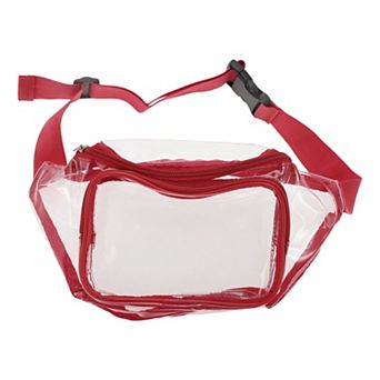Durable Running Belt Transparent Sports Waist Bag for Sports 1 pc