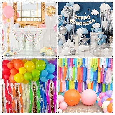 Crepe Paper Streamers 10 Rolls 820 Ft Crepe Paper Streamer Party Decorations