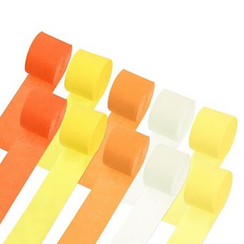 Crepe Paper Streamers 10 Rolls 820 Ft Crepe Paper Streamer Party Decorations