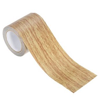 Wood Grain Repair Tape 2.2" x 15', Self Adhesive Realistic Textured Repair Tape Patch