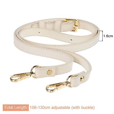 Purse Strap, Leather Adjustable Replacement Strap for Women's Crossbody Handbags Bag
