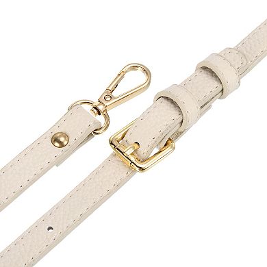 Purse Strap, Leather Adjustable Replacement Strap for Women's Crossbody Handbags Bag